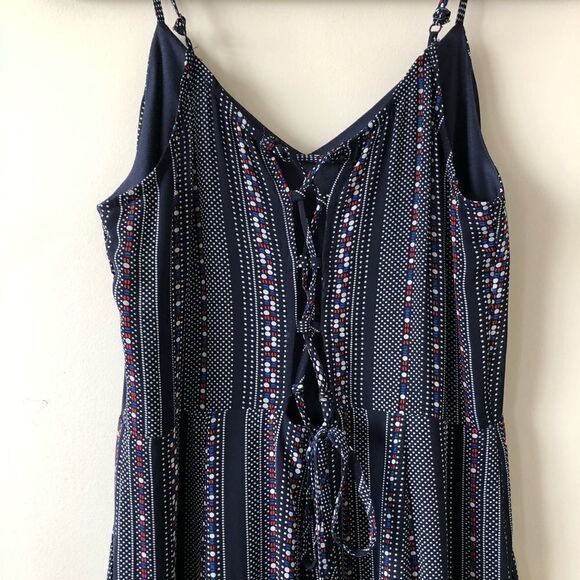 Doe & Rae Polka Dot Gaucho Jumpsuit - Small - Picture 6 of 11